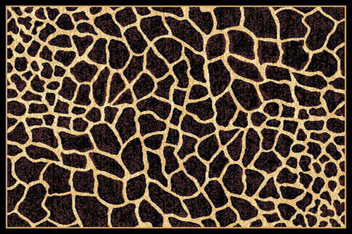 R57AGS 5x7' Giraffe Skin Area Rug